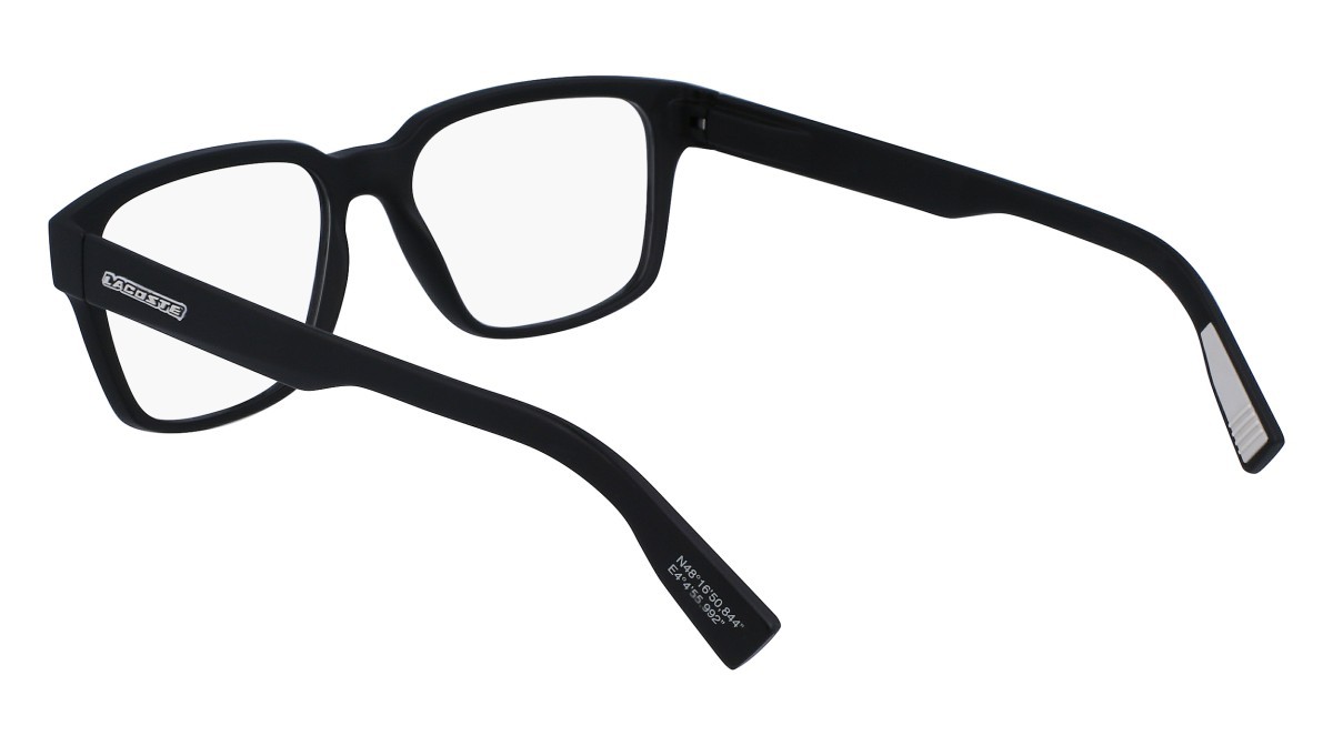 Brillen Lacoste L2927 (002) farbe matte black form rechteckig 