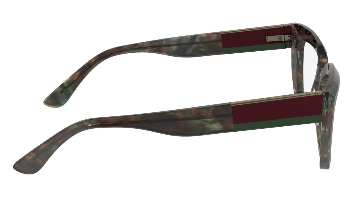 Brillen Lacoste L2934 (340) farbe havana green form rechteckig 