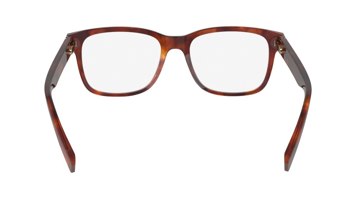 Brillen Lacoste L2937 (218) farbe havana blonde form rechteckig 