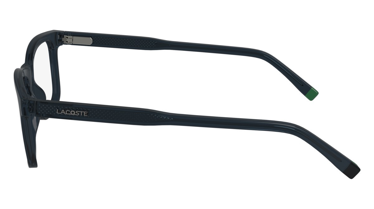 Brillen Lacoste L2945 (410) farbe transparent blue form rechteckig 
