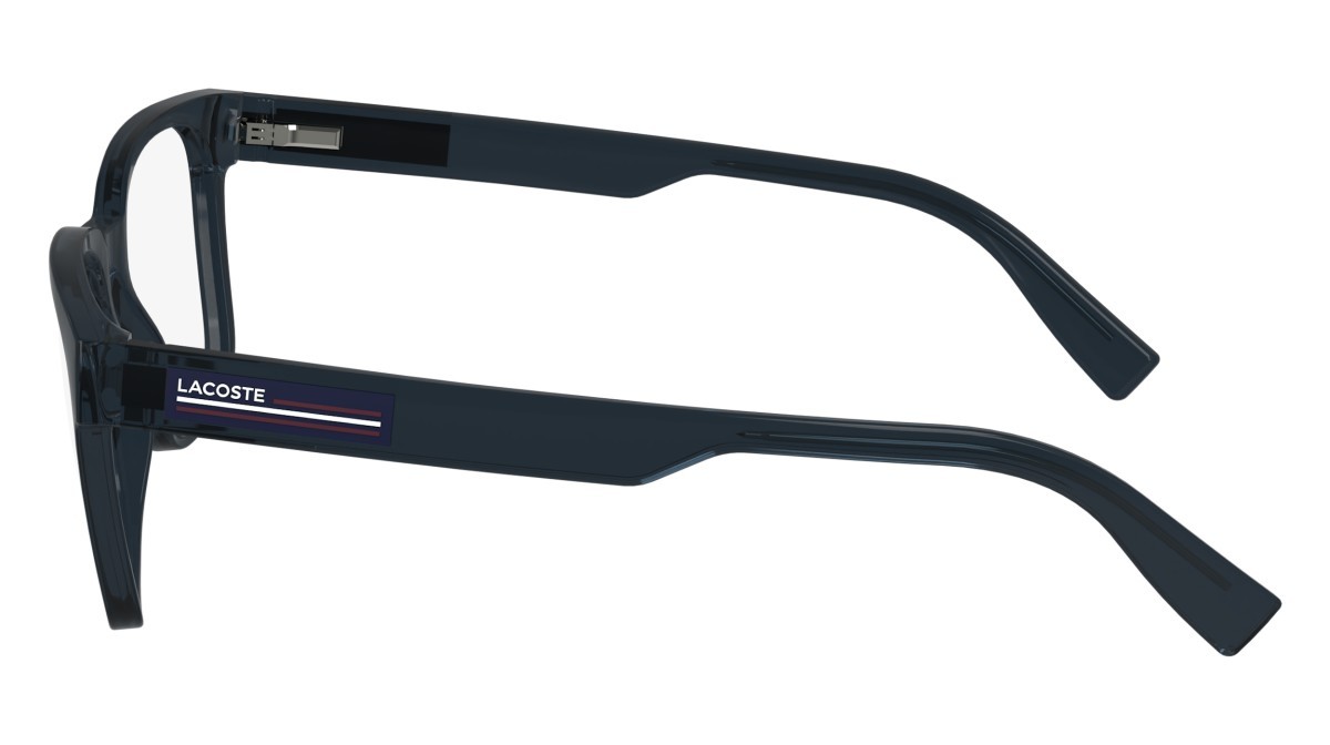 Brillen Lacoste L2947 (410) farbe transparent blue form rechteckig 