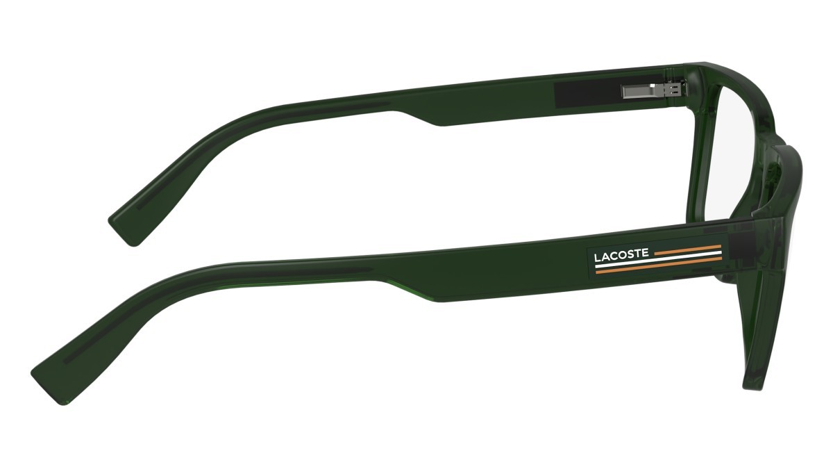 Brillen Lacoste L2948 (301) farbe transparent green form rechteckig 