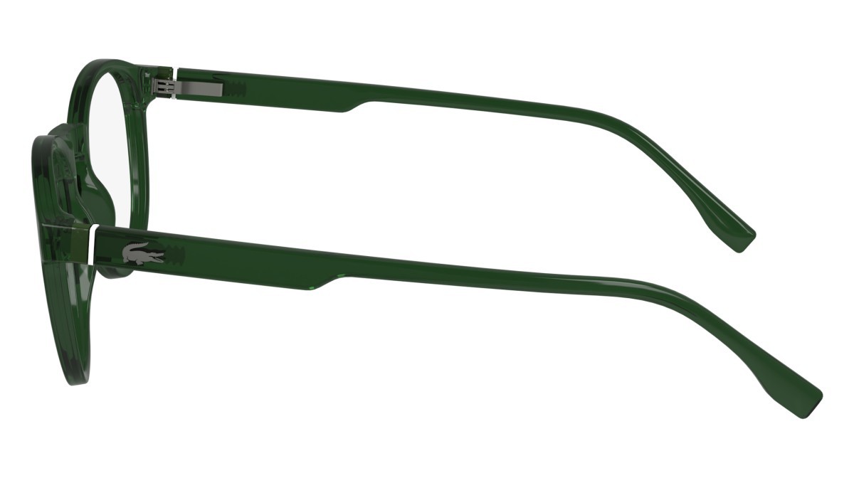 Brillen Lacoste L2950 (301) farbe transparent green form rechteckig 
