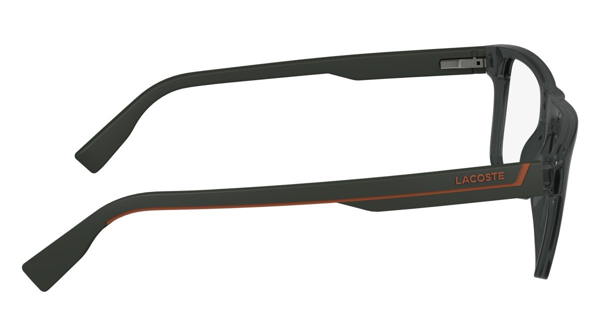Brillen Lacoste L2951 (035) farbe transparent grey form rechteckig 