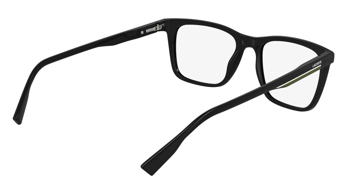 Eyeglasses Lacoste L2960 (001) color black shape rectangle lenses colore 1