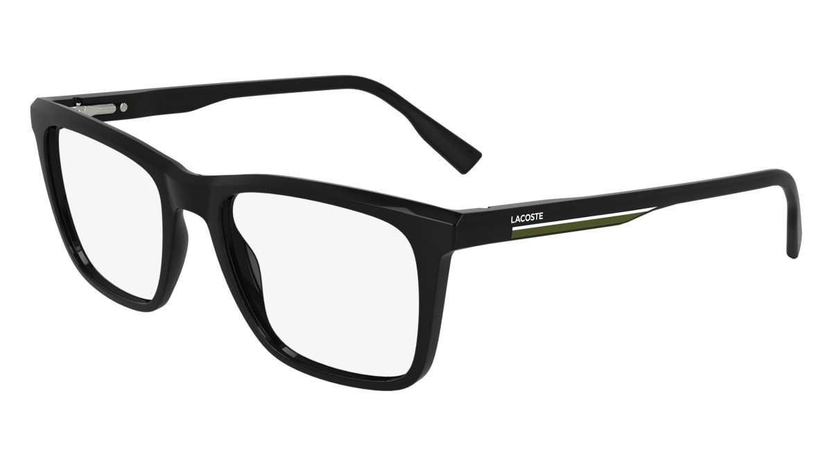 Eyeglasses Lacoste L2960 N (001) color black shape rectangle 