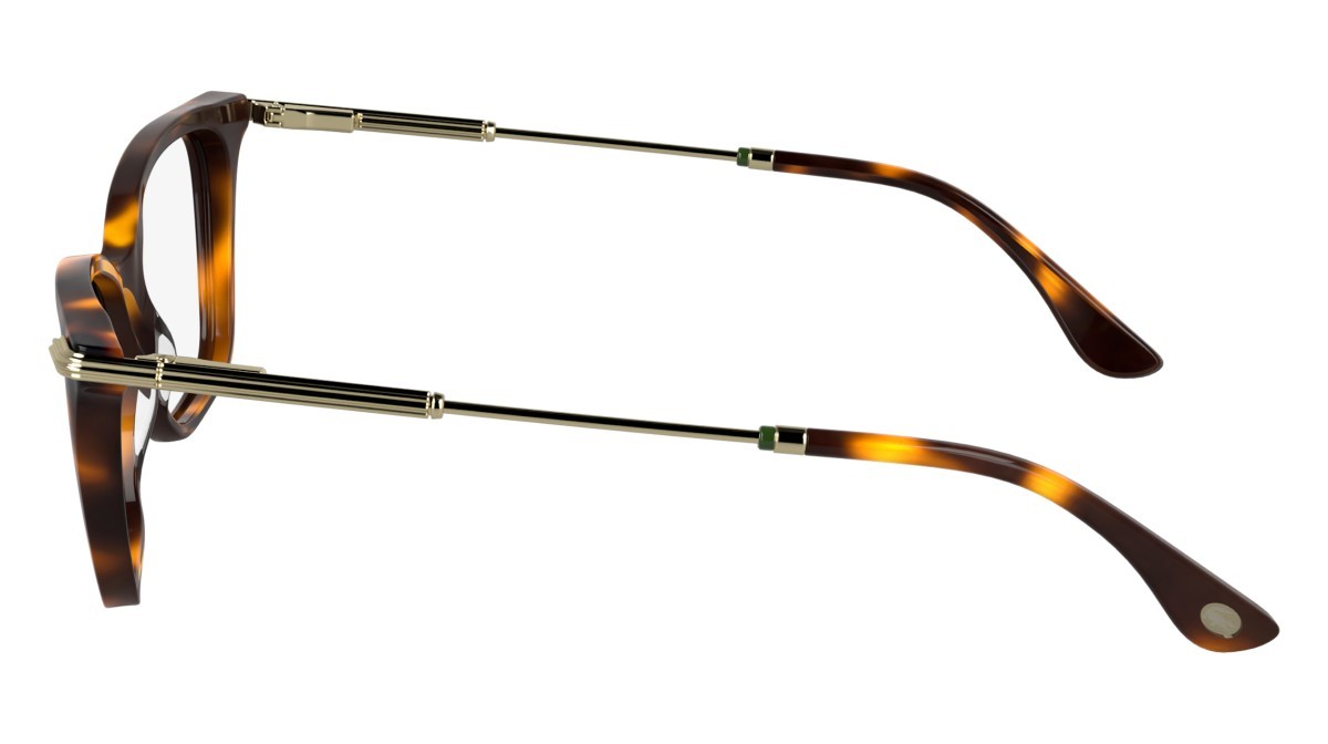 Brillen Lacoste L2961 (214) farbe havana form rechteckig gläser colore 2