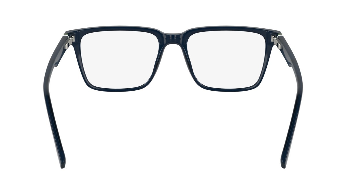 Occhiali da vista Lacoste L2963 (410) colore transparent blue forma rettangolare lenti colore 3