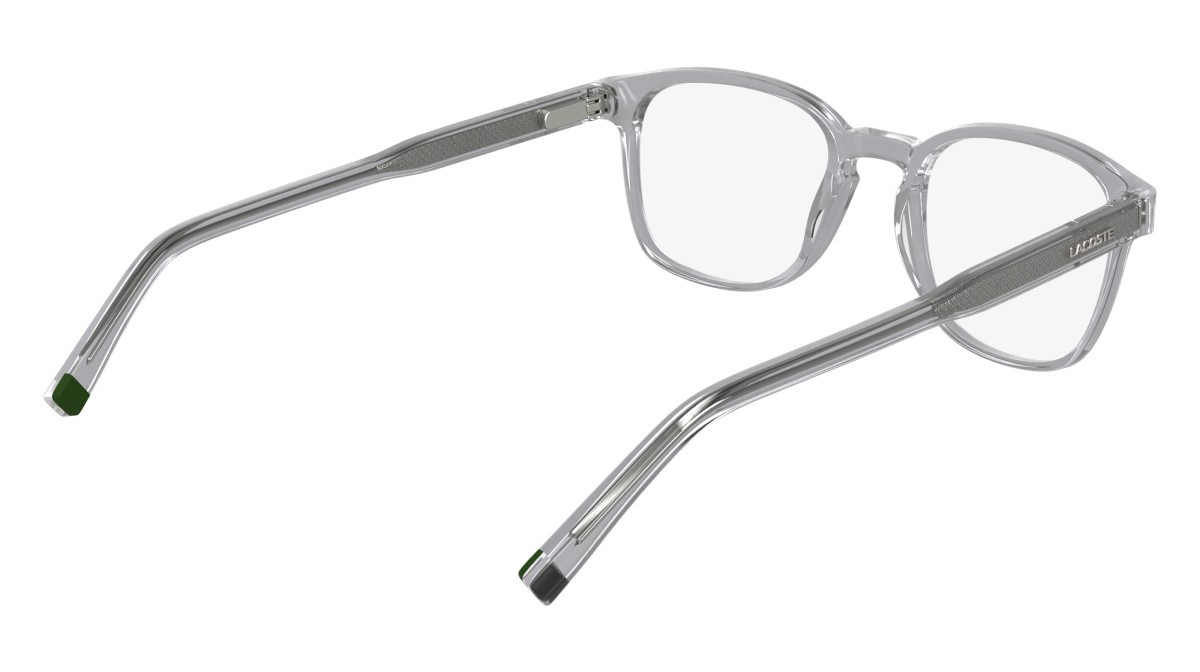 Eyeglasses Lacoste L2964 N (035) color transparent grey shape rectangle 
