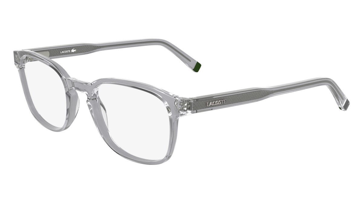 Eyeglasses Lacoste L2964 N (035) color transparent grey shape rectangle 