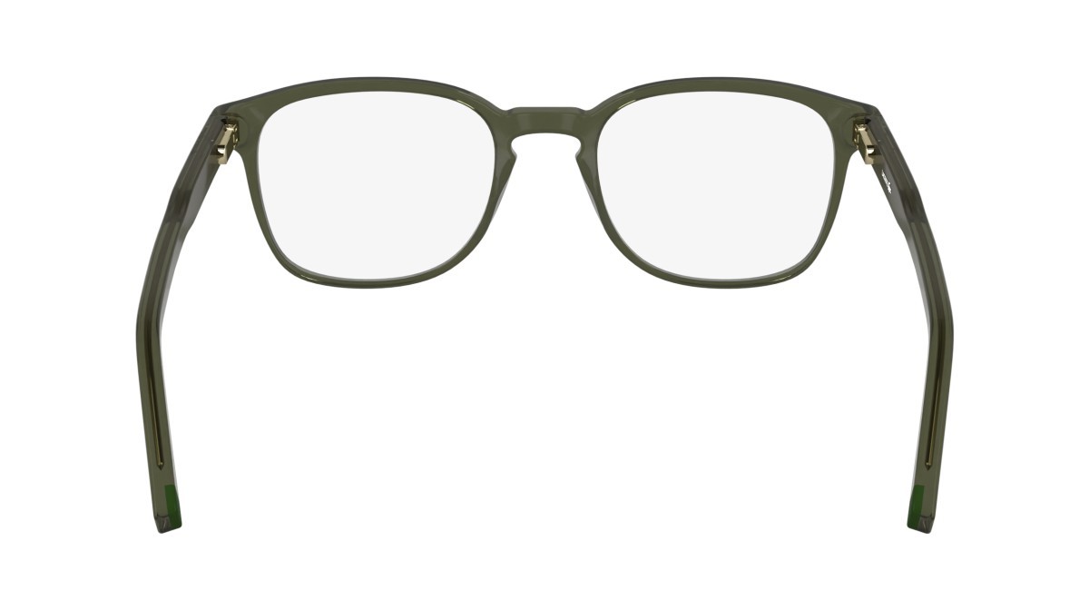 Occhiali da vista Lacoste L2964 N (275) colore transparent khaki forma rettangolare 