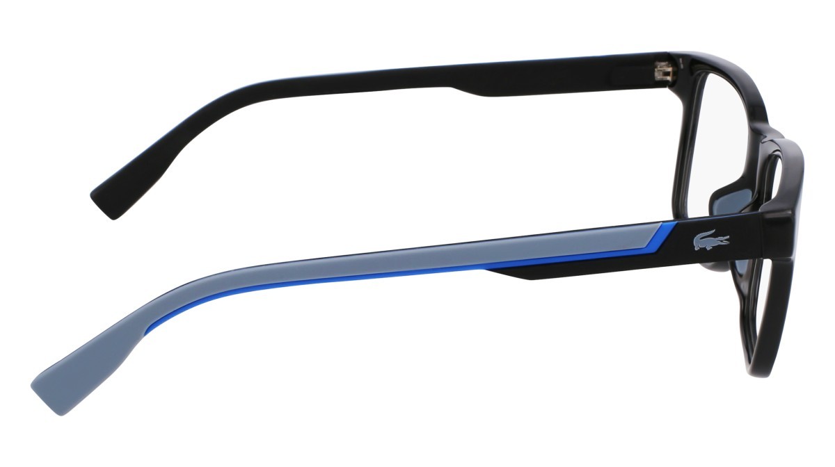 Eyeglasses Lacoste L2965 (001) color black shape rectangle lenses colore  4