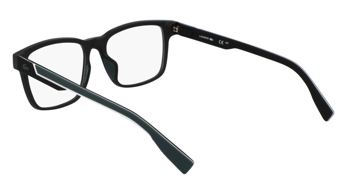 Eyeglasses Lacoste L2965 N (002) color matte black shape rectangle 