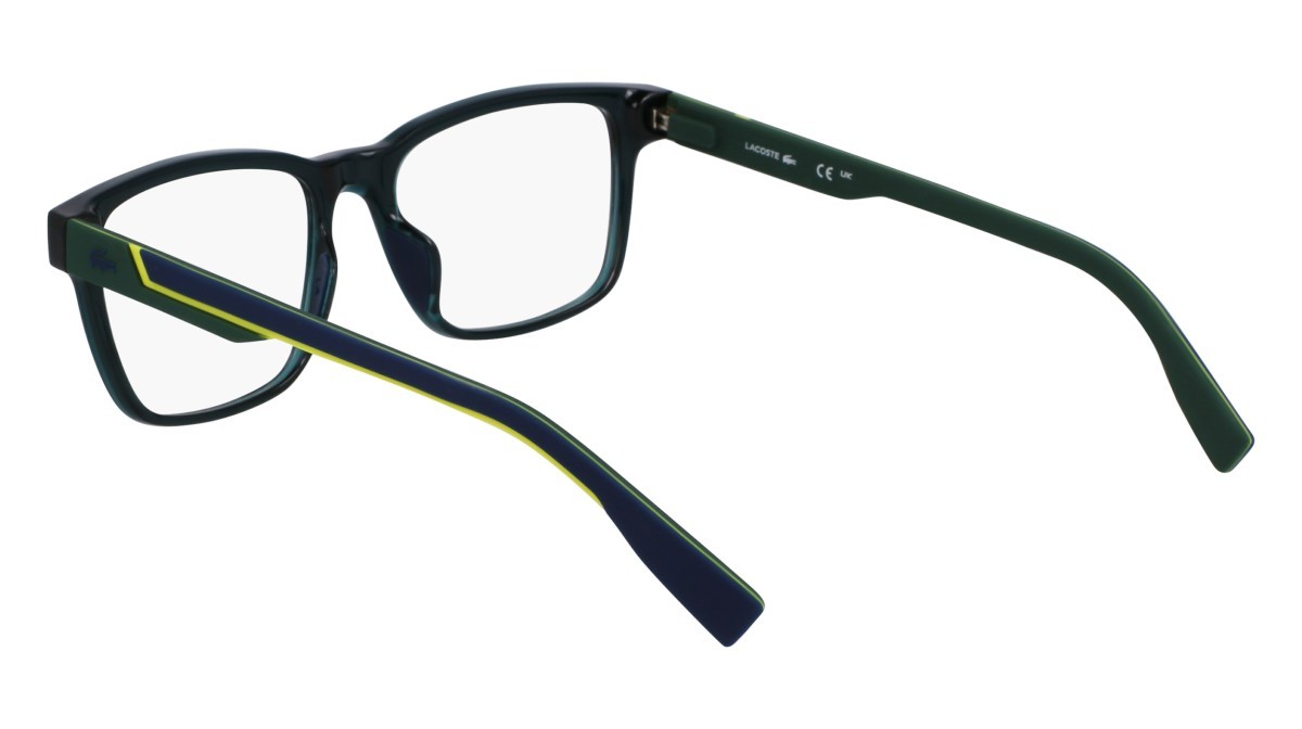 Eyeglasses Lacoste L2965 N (301) color green shape rectangle 