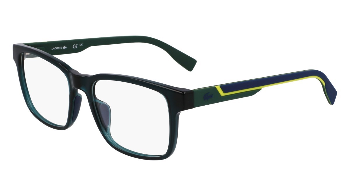 Eyeglasses Lacoste L2965 N (301) color green shape rectangle 