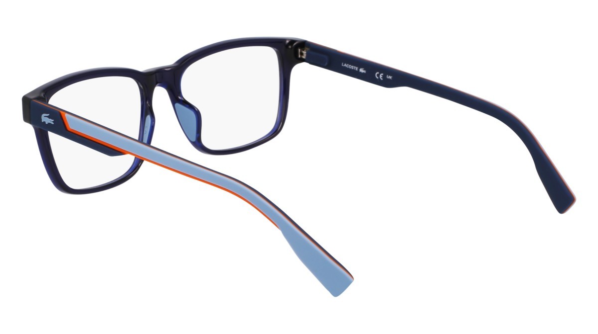 Eyeglasses Lacoste L2965 N (410) color blue shape rectangle 
