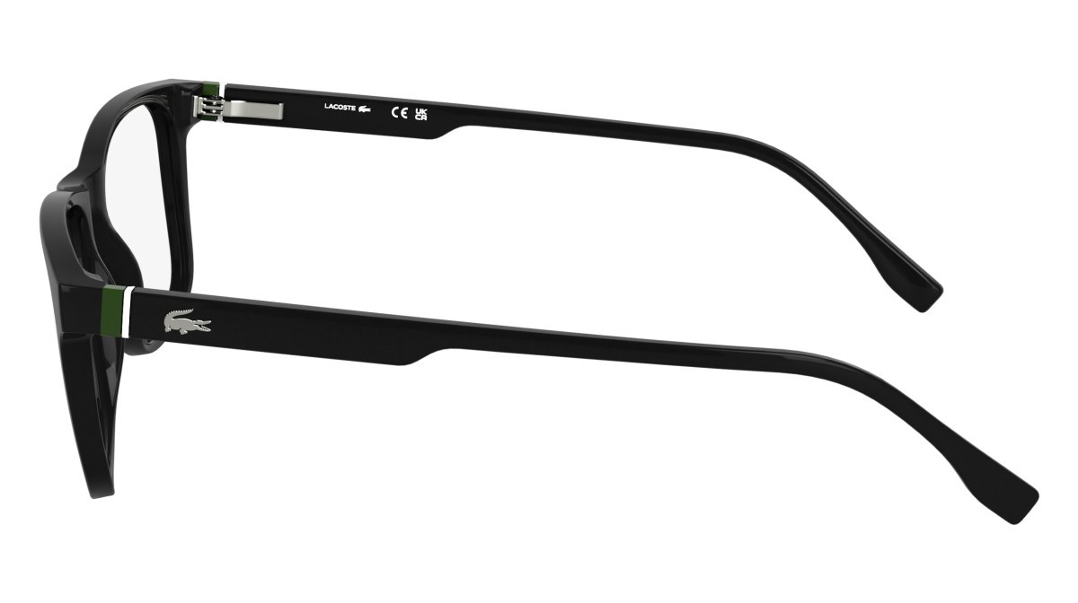 Occhiali da vista Lacoste L2974 (001) colore black forma rettangolare lenti colore 1