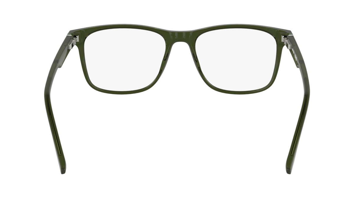 Occhiali da vista Lacoste L2974 (275) colore transparent khaki forma rettangolare lenti colore 3