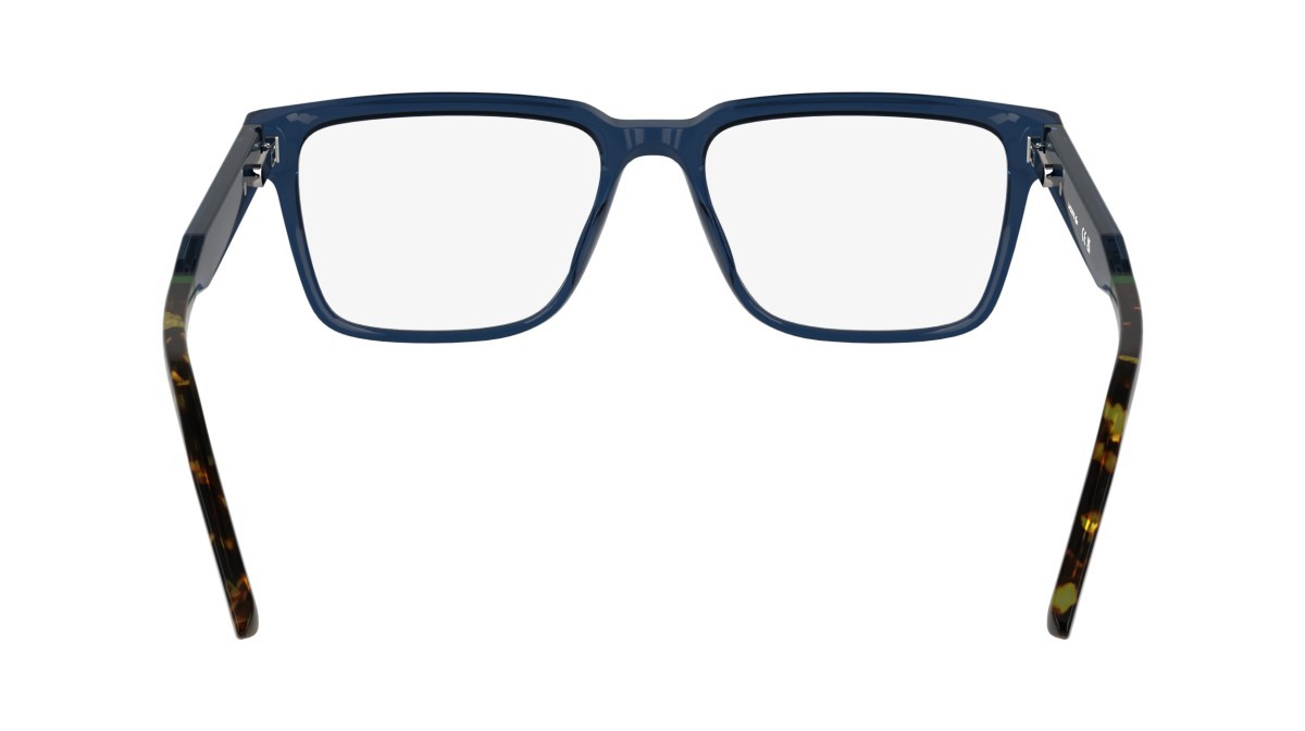 Eyeglasses Lacoste L2976 (410) color transparent blue shape rectangle lenses colore - 2