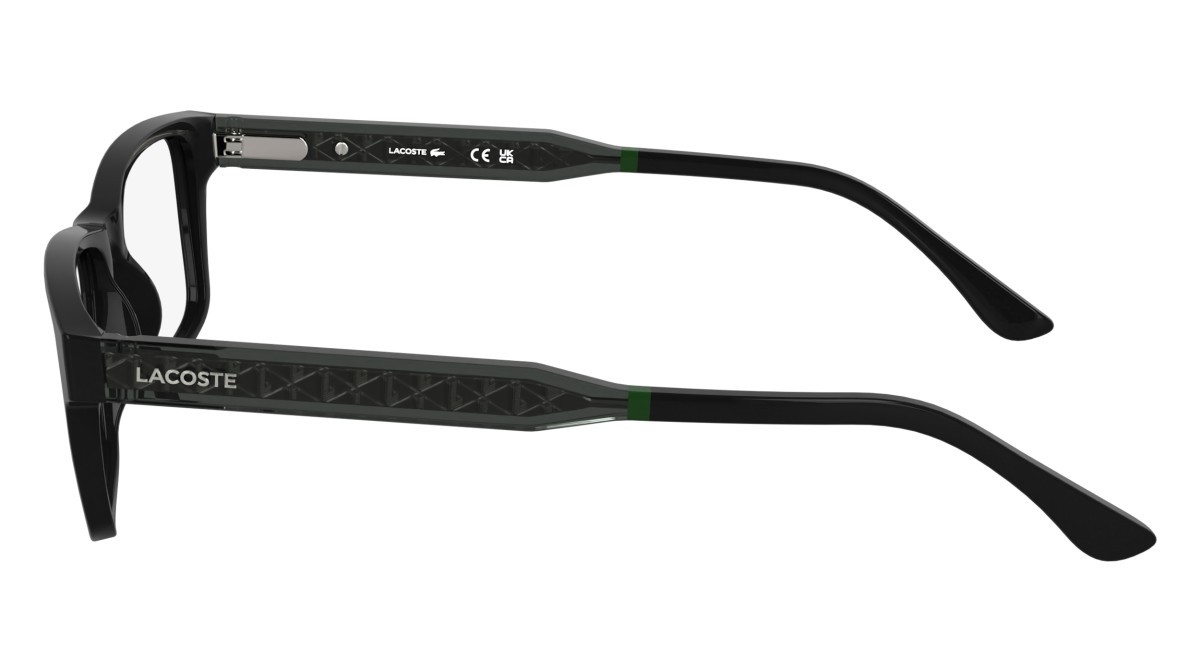 Occhiali da vista Lacoste L2977 (001) colore black forma rettangolare lenti colore - 1