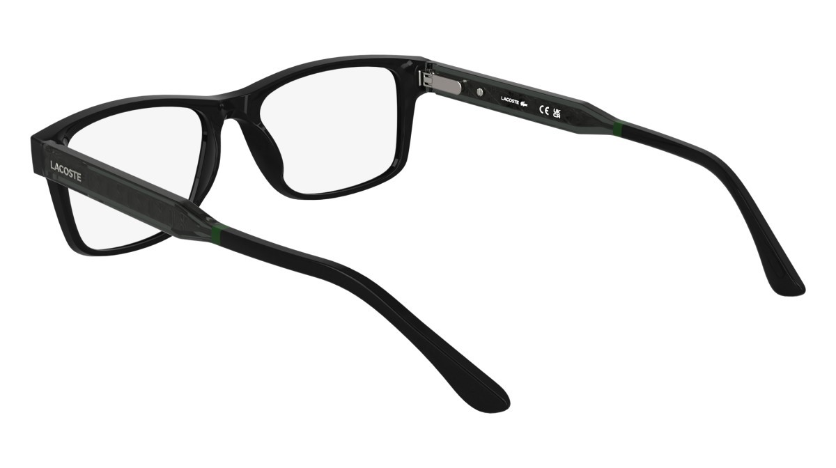 Occhiali da vista Lacoste L2977 (001) colore black forma rettangolare lenti colore - 1
