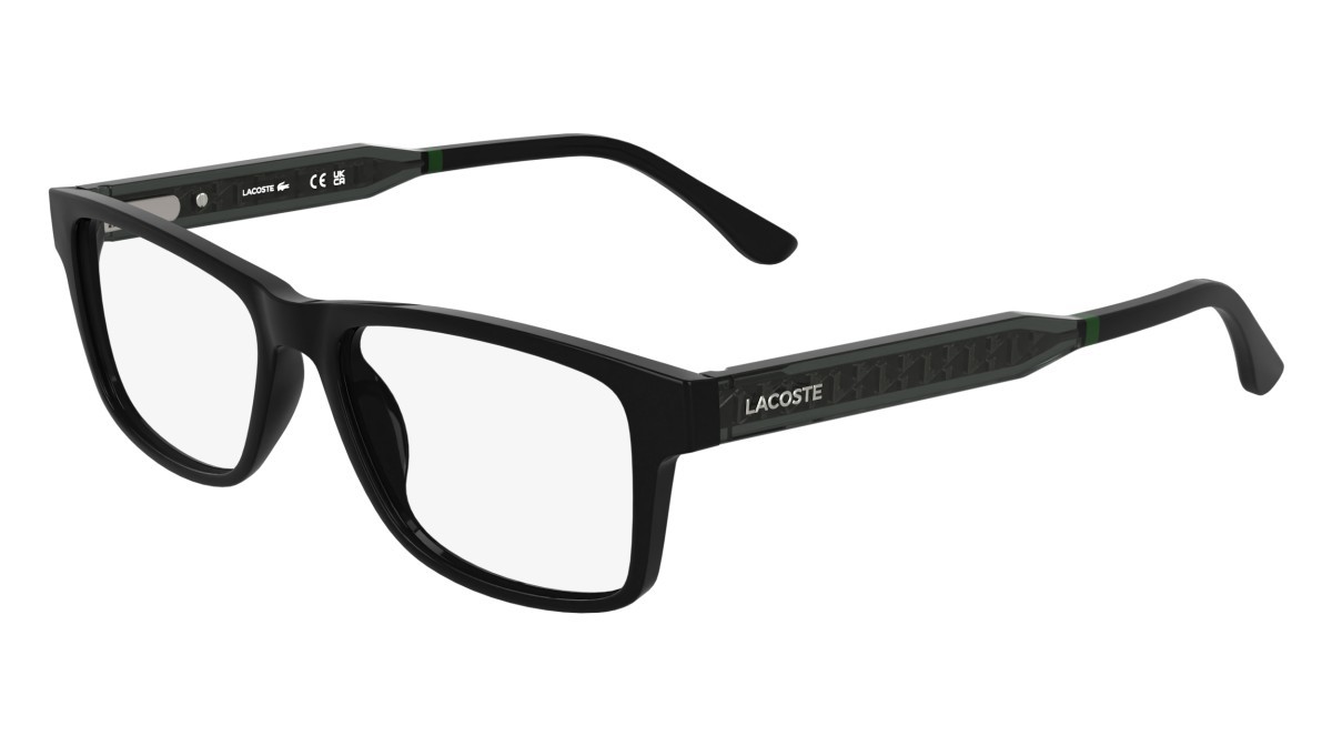 Occhiali da vista Lacoste L2977 (001) colore black forma rettangolare lenti colore - 1