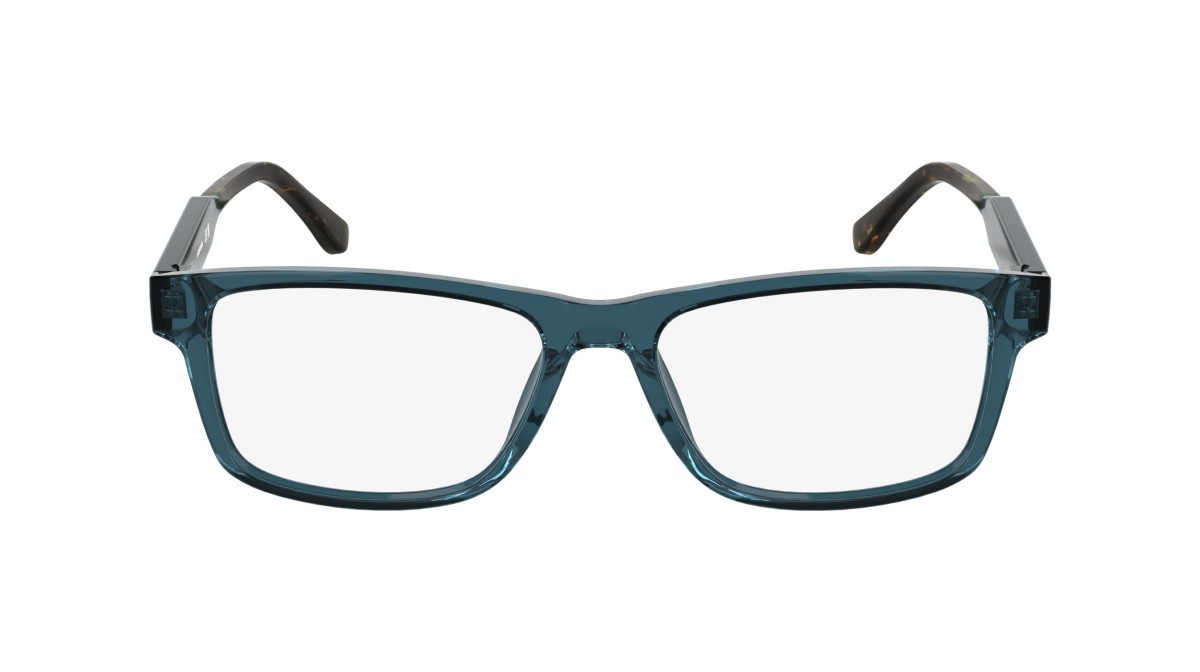 Eyeglasses Lacoste L2977 (410) color transparent blue shape rectangle lenses colore - 2