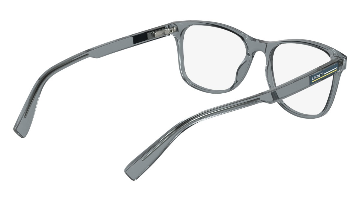 Eyeglasses Lacoste L2979 N (035) color transparent grey shape rectangle 