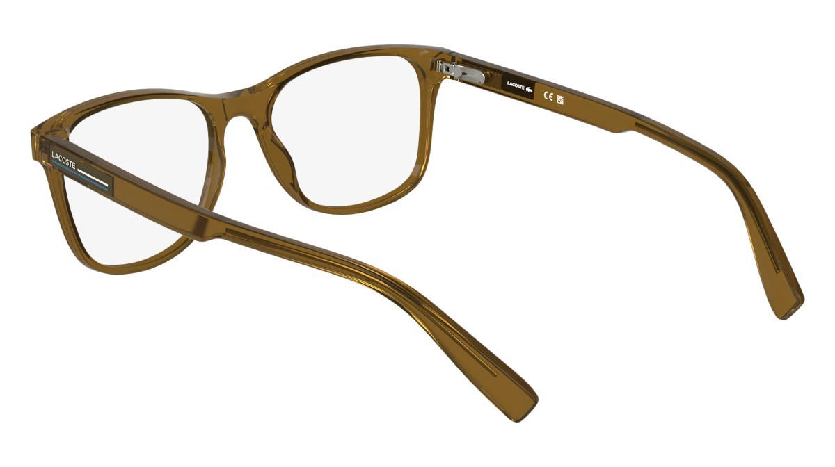 Brillen Lacoste L2979 N (210) farbe transparent brown form rechteckig 