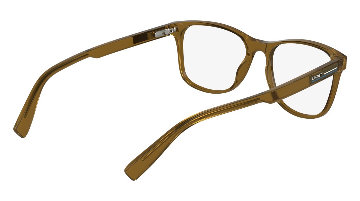 Brillen Lacoste L2979 N (210) farbe transparent brown form rechteckig 