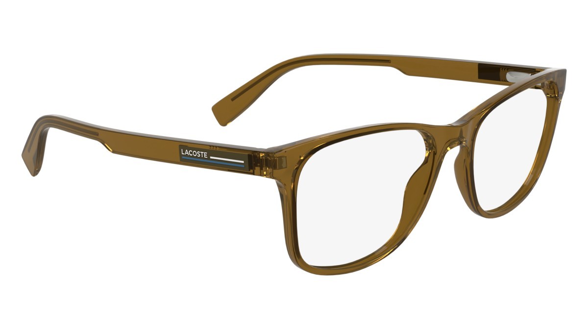 Brillen Lacoste L2979 N (210) farbe transparent brown form rechteckig 