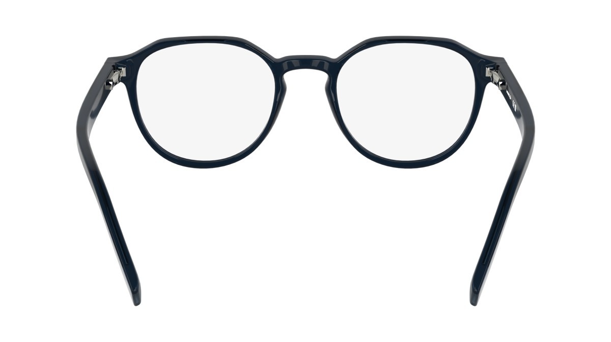 Occhiali da vista Lacoste L2980 (410) colore transparent blue forma rettangolare lenti colore - 3