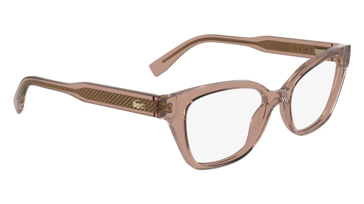 Eyeglasses Lacoste L2983 N (662) color transparent blush shape rectangle 