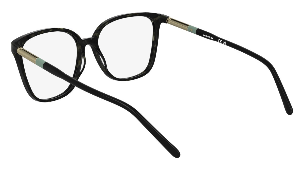 Eyeglasses Lacoste L2985 N (234) color havana khaki shape rectangle 