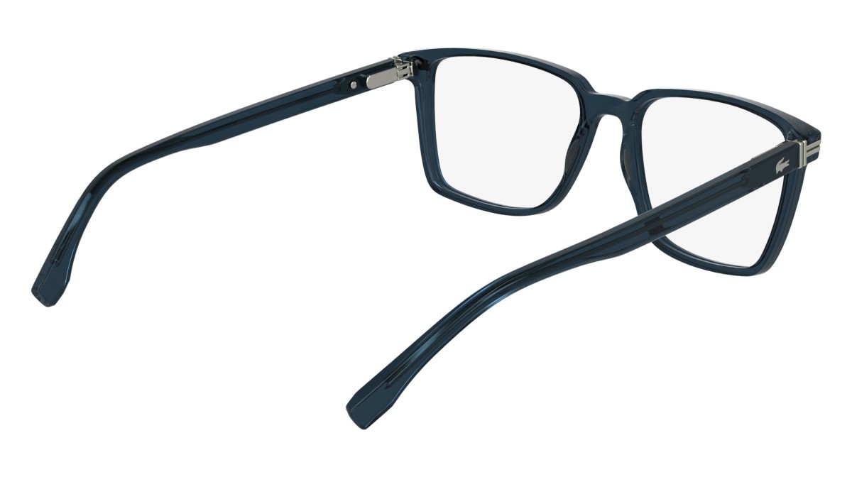 Eyeglasses Lacoste L2986 (410) color transparente blue shape rectangle 