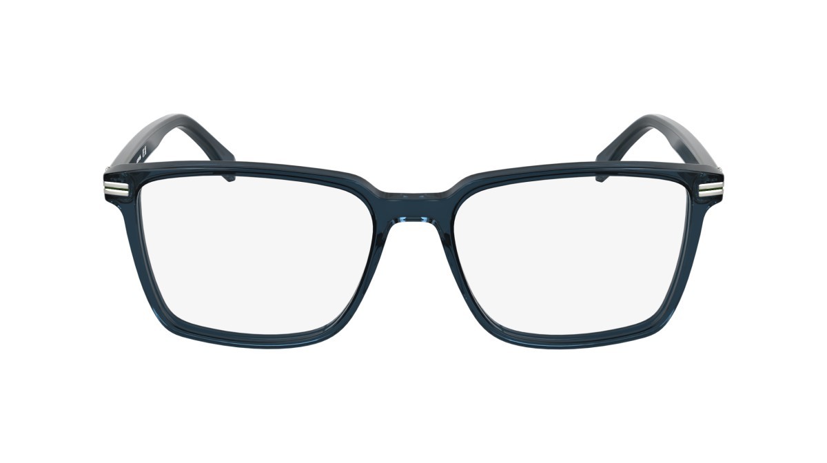 Eyeglasses Lacoste L2986 (410) color transparente blue shape rectangle 