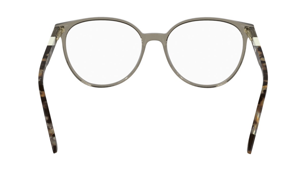 Eyeglasses Lacoste L2987 (038) color transparent light grey shape rectangle lenses colore - 1