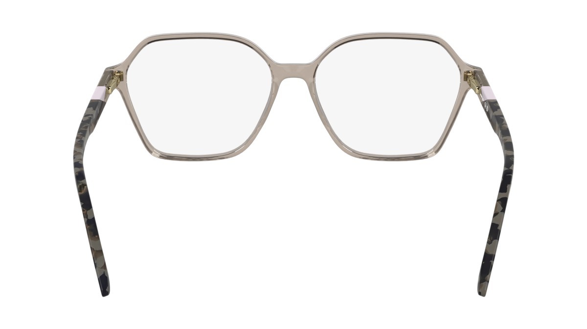 Eyeglasses Lacoste L2988 (663) color transparent blush shape rectangle lenses colore - 2