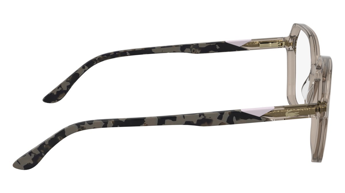 Eyeglasses Lacoste L2988 (663) color transparent blush shape rectangle lenses colore - 2