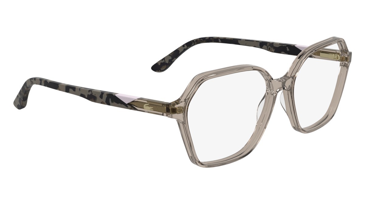 Eyeglasses Lacoste L2988 (663) color transparent blush shape rectangle lenses colore - 2