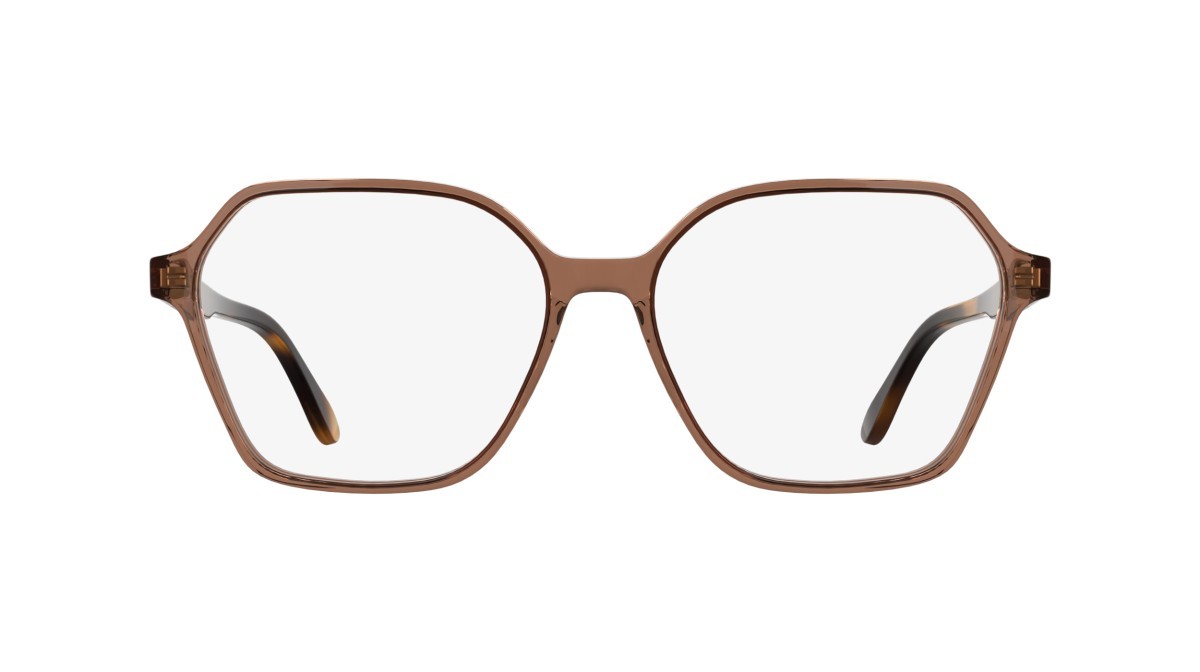 Eyeglasses Lacoste L2988 N (210) color transparent light brown shape rectangle 