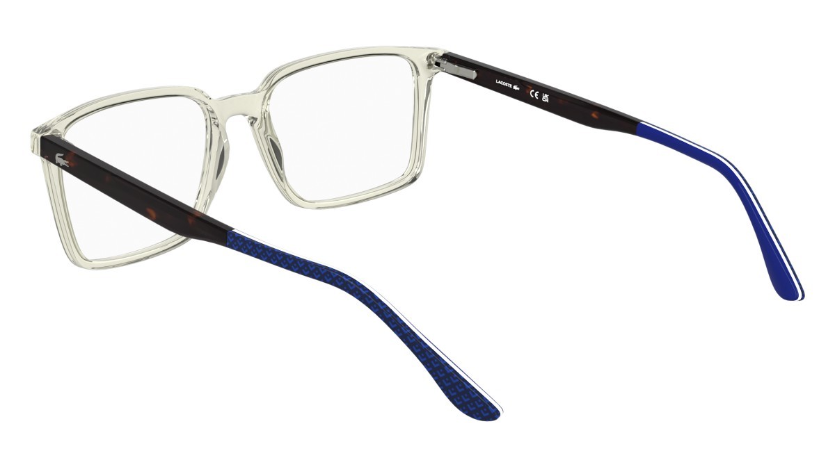 Eyeglasses Lacoste L2992 N (264) color transparent beige shape rectangle 