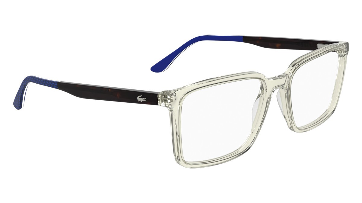 Eyeglasses Lacoste L2992 N (264) color transparent beige shape rectangle 