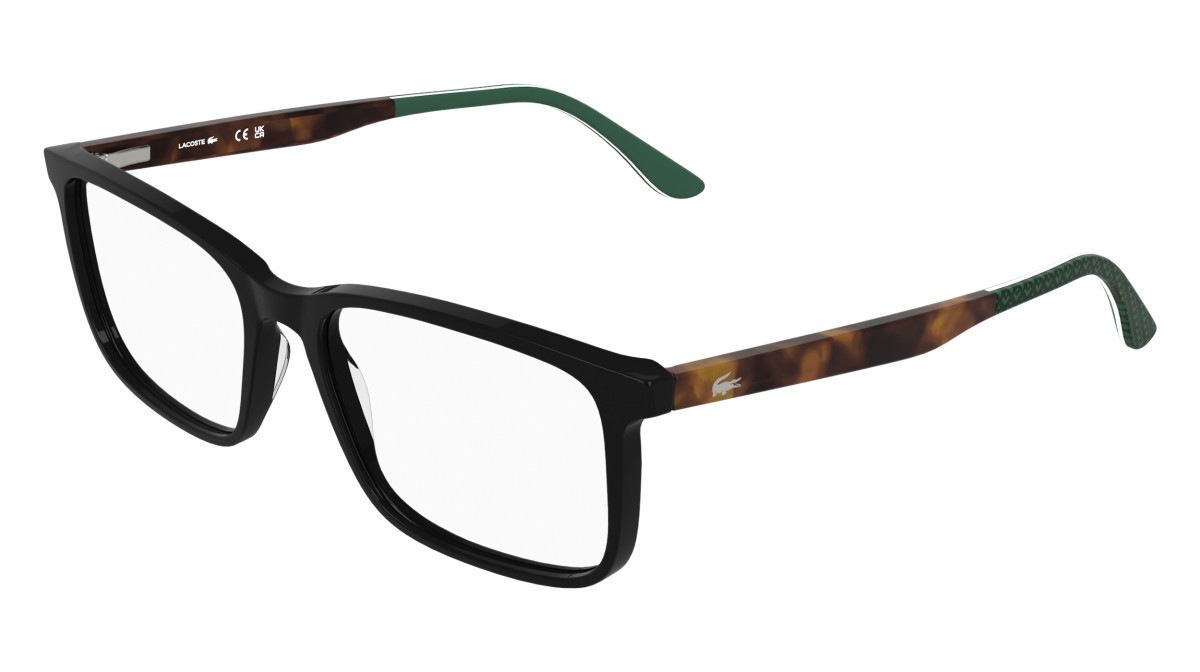 Eyeglasses Lacoste L2993 (001) color black shape rectangle 