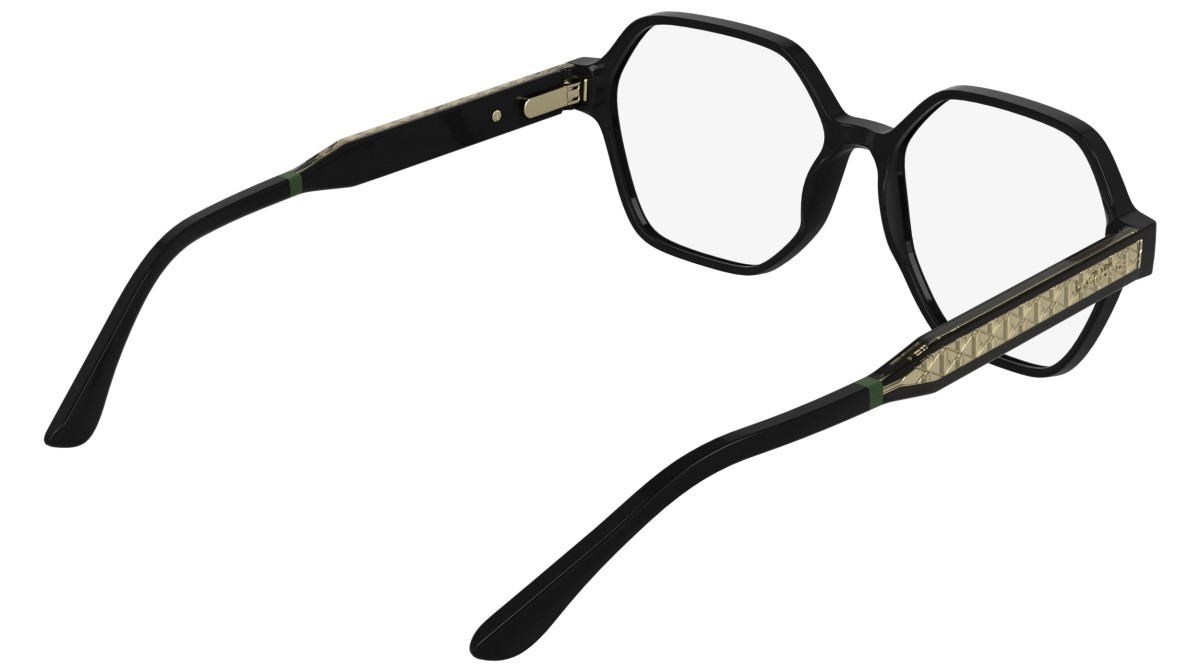 Eyeglasses Lacoste L4000 (001) color black shape rectangle 