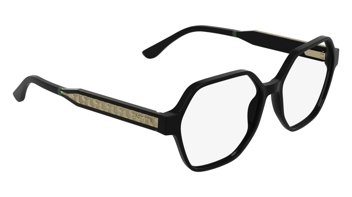 Eyeglasses Lacoste L4000 (001) color black shape rectangle 