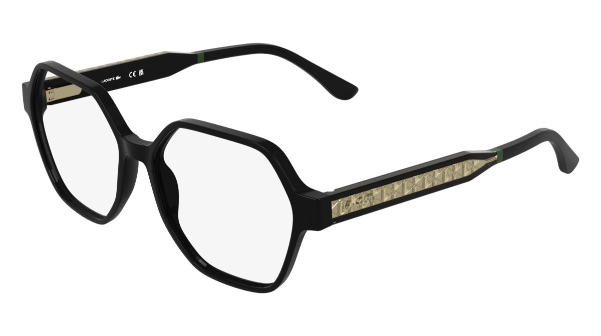 Eyeglasses Lacoste L4000 (001) color black shape rectangle 