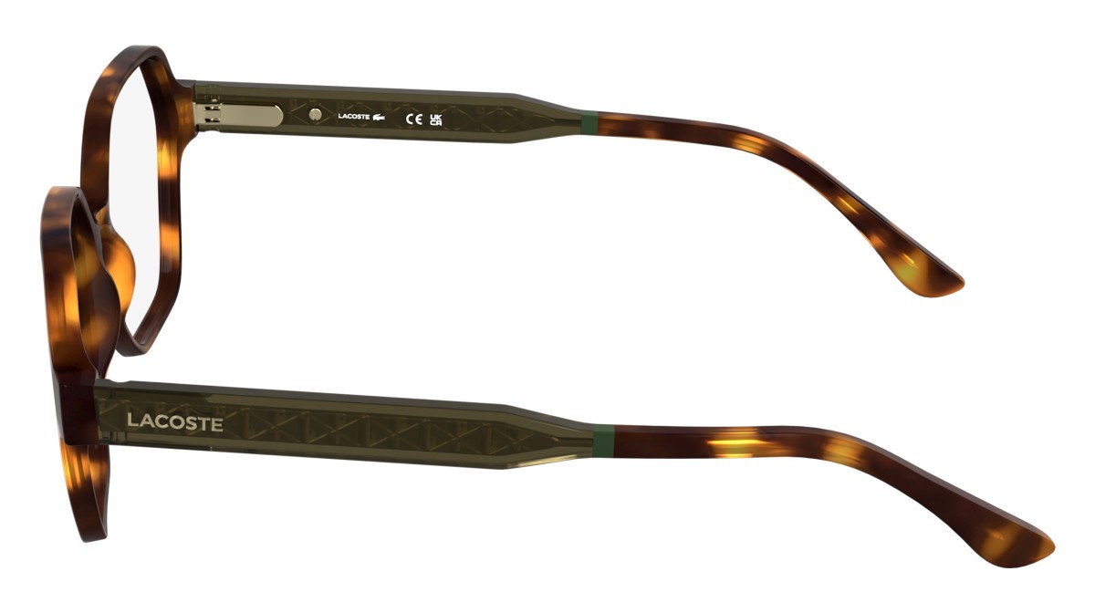 Eyeglasses Lacoste L4000 (214) color havana shape rectangle 