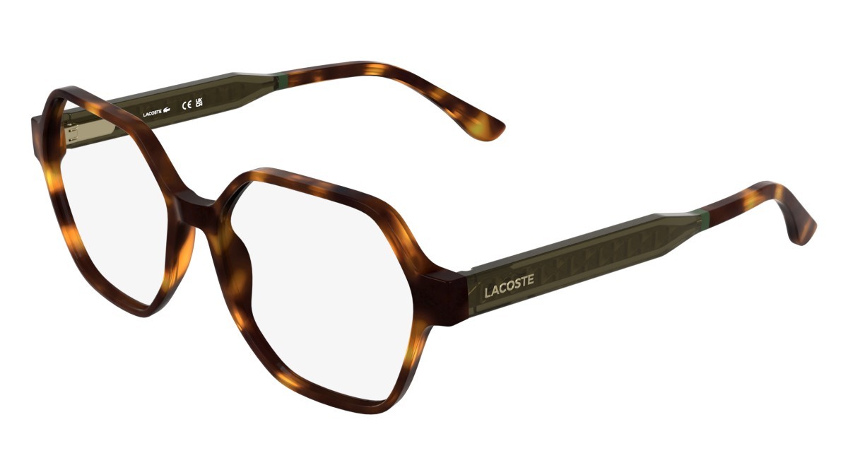Eyeglasses Lacoste L4000 (214) color havana shape rectangle 