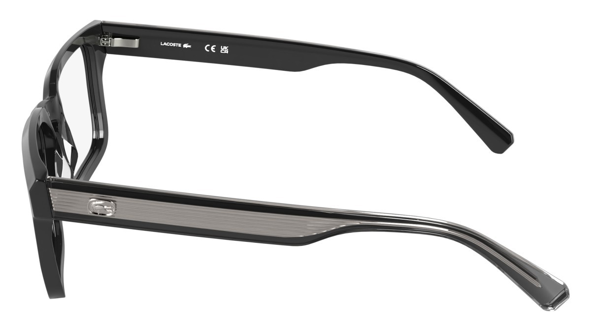 Eyeglasses Lacoste L4003 (001) color black shape rectangle 